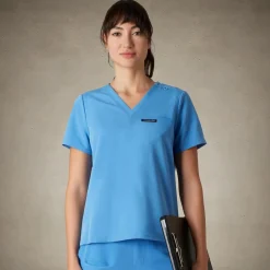 Bari 1-Pocket Scrub Top
