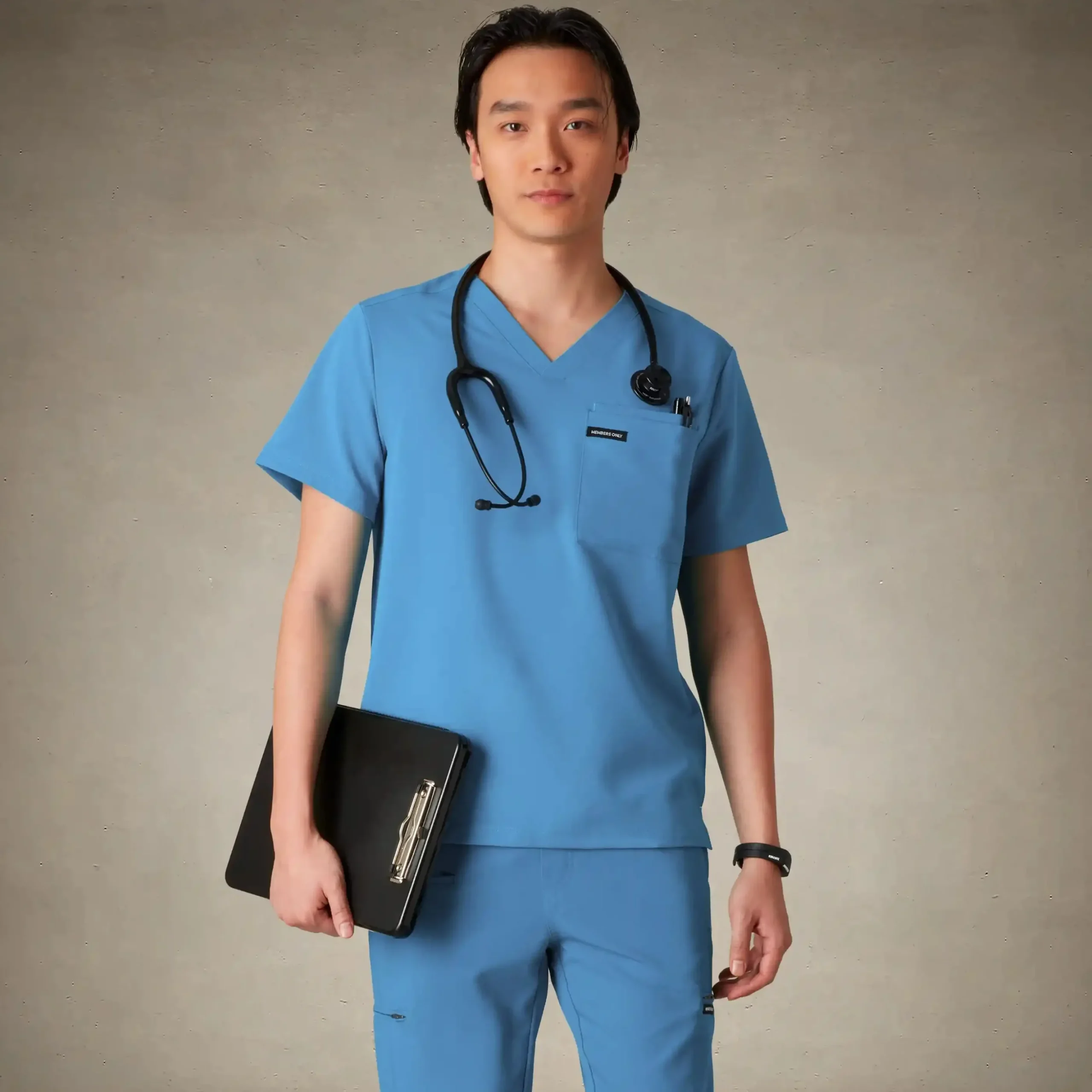 Brighton 3-Pocket Scrub Top