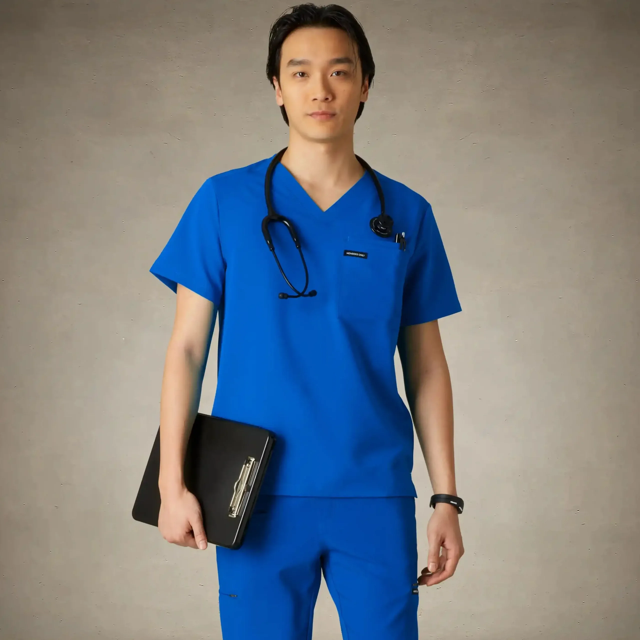 Brighton 3-Pocket Scrub Top