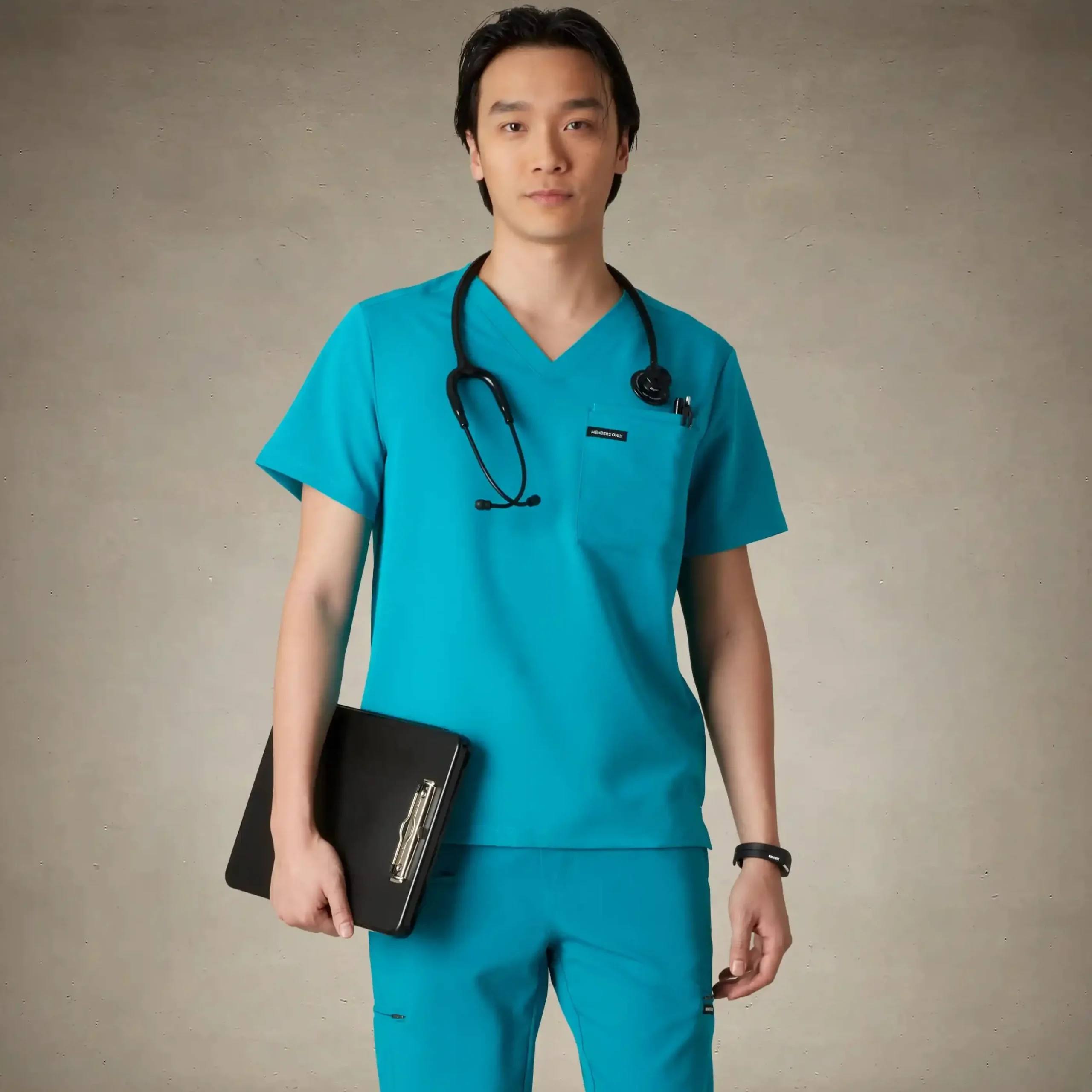 Brighton 3-Pocket Scrub Top