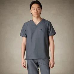 Brighton 3-Pocket Scrub Top