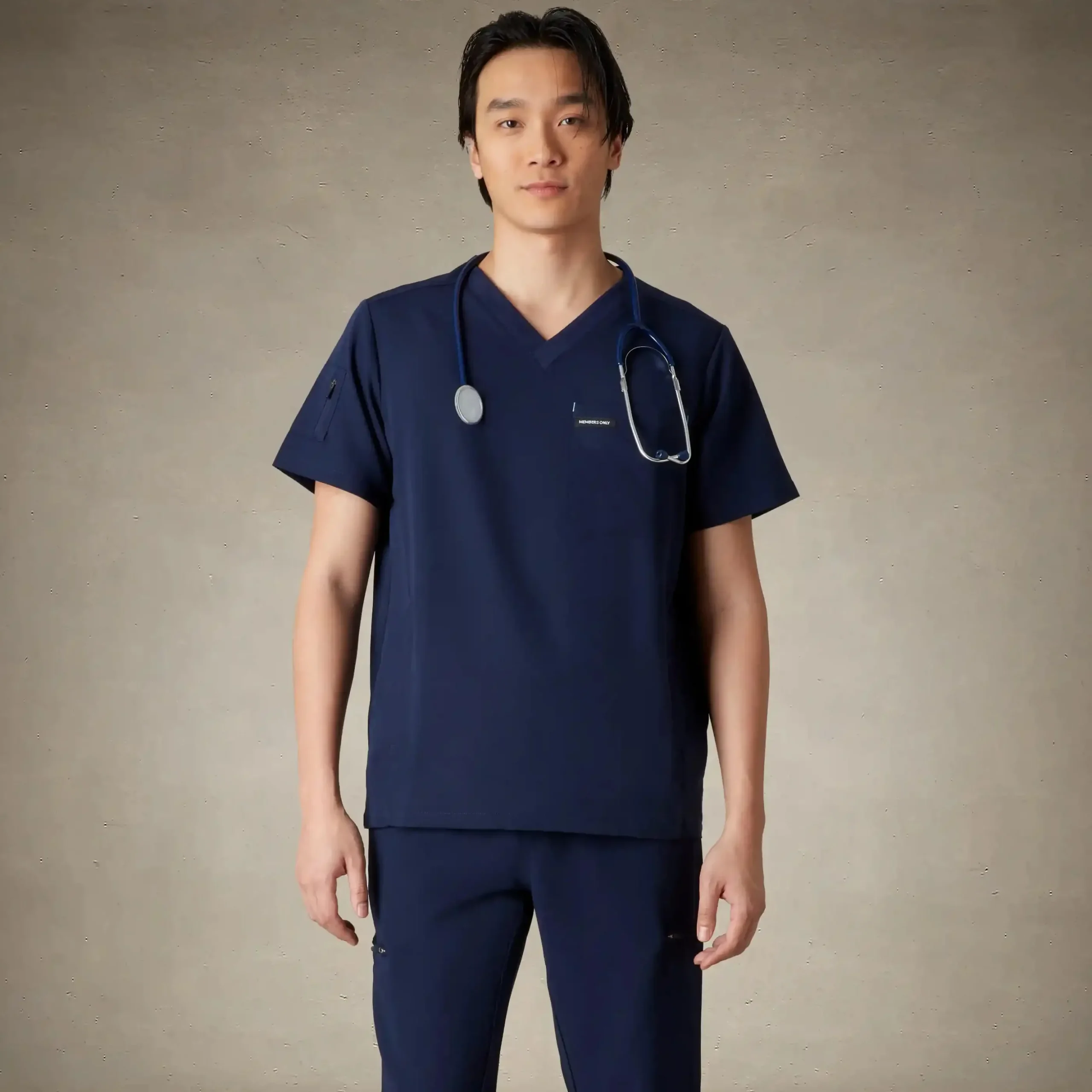 Manchester 3-Pocket Scrub Top
