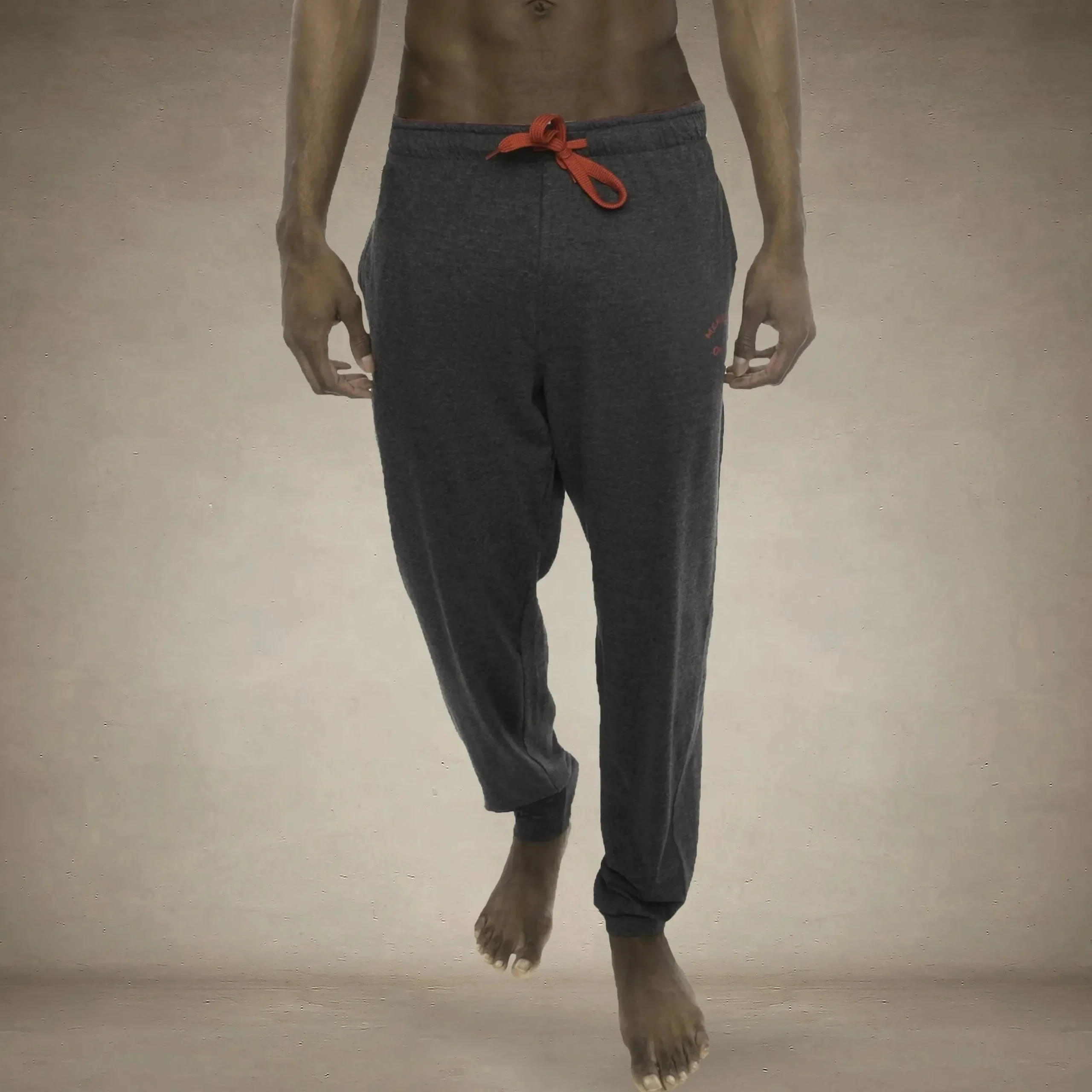 Men's Heather Contrast Elastic Sleep Pants - FINAL SALE