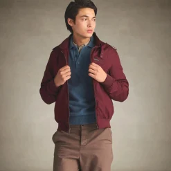 Men's Iconic Racer Quilted Lining Jacket