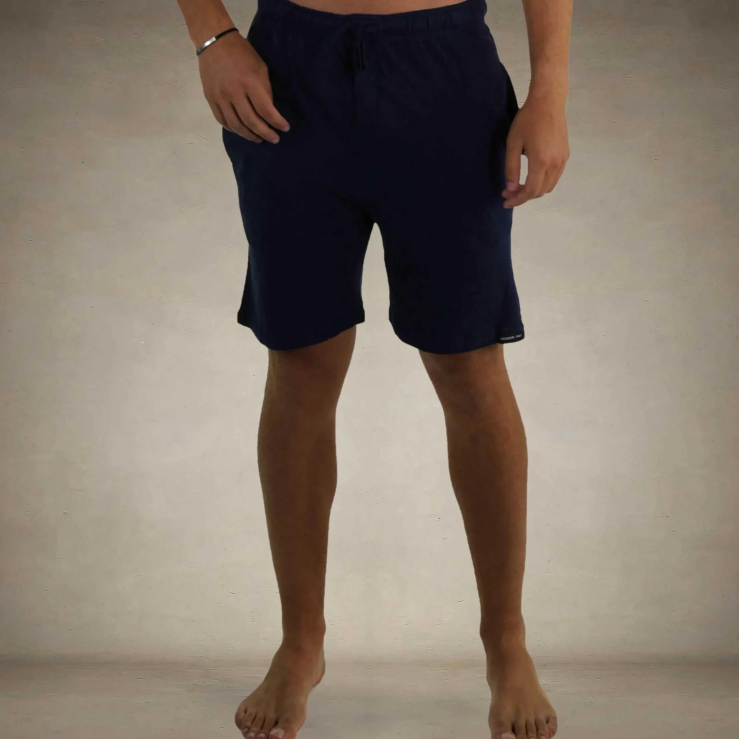 Men's Jersey Sleep Shorts - Navy - FINAL SALE