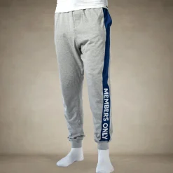 Men's Logo Leg Jersey Sleep Jogger - Grey - FINAL SALE