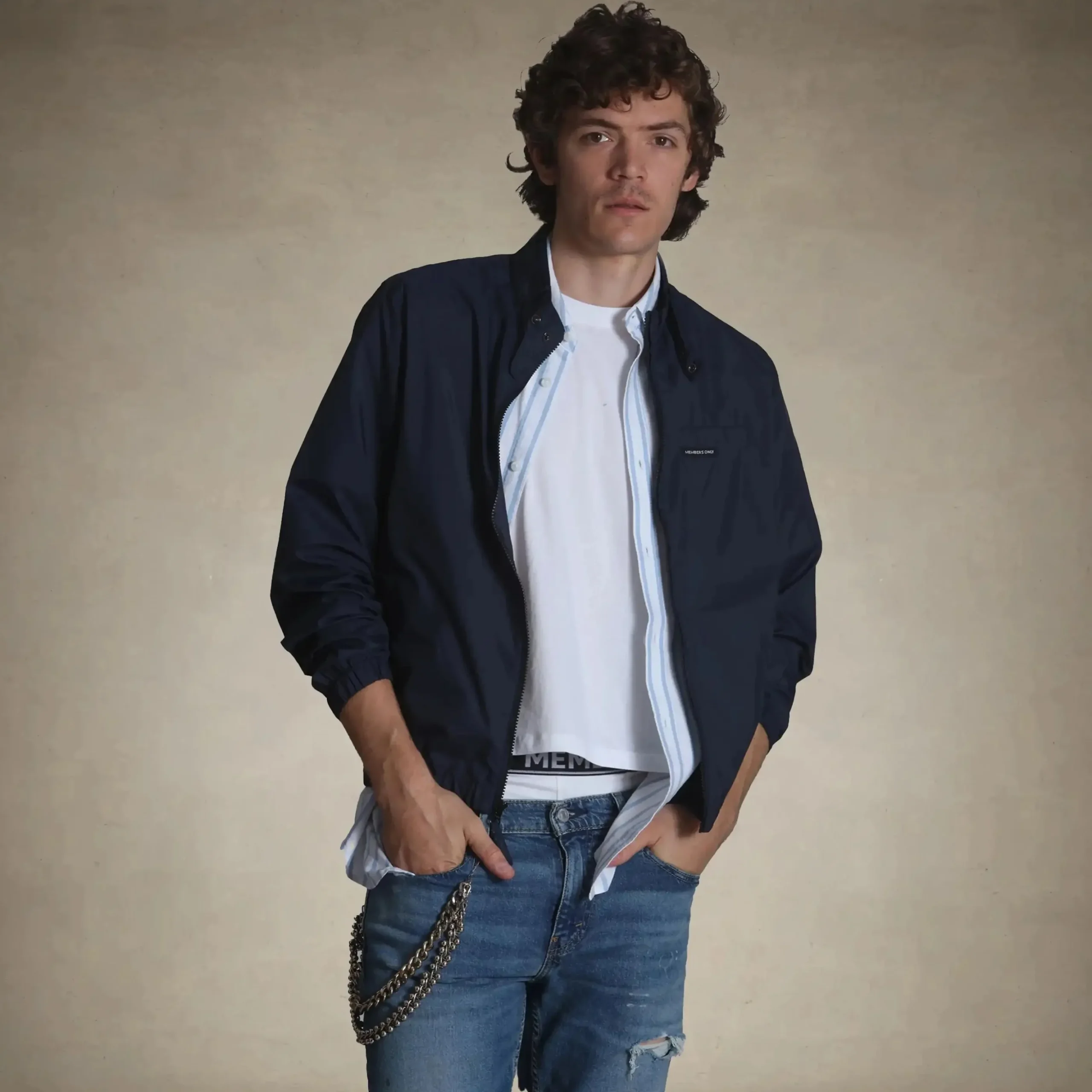 Men's Packable Windbreaker Jacket