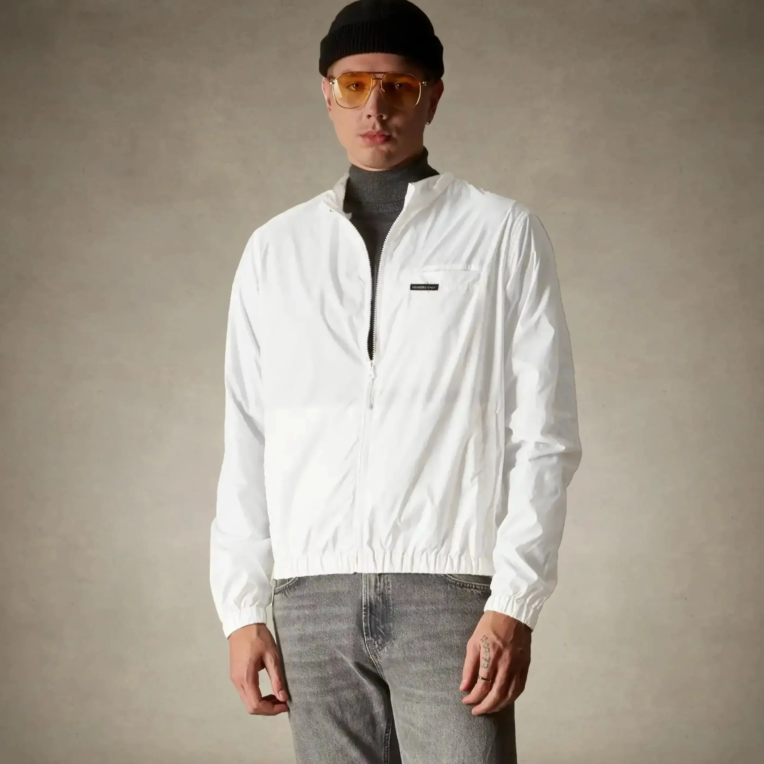 Men's Packable Windbreaker Jacket