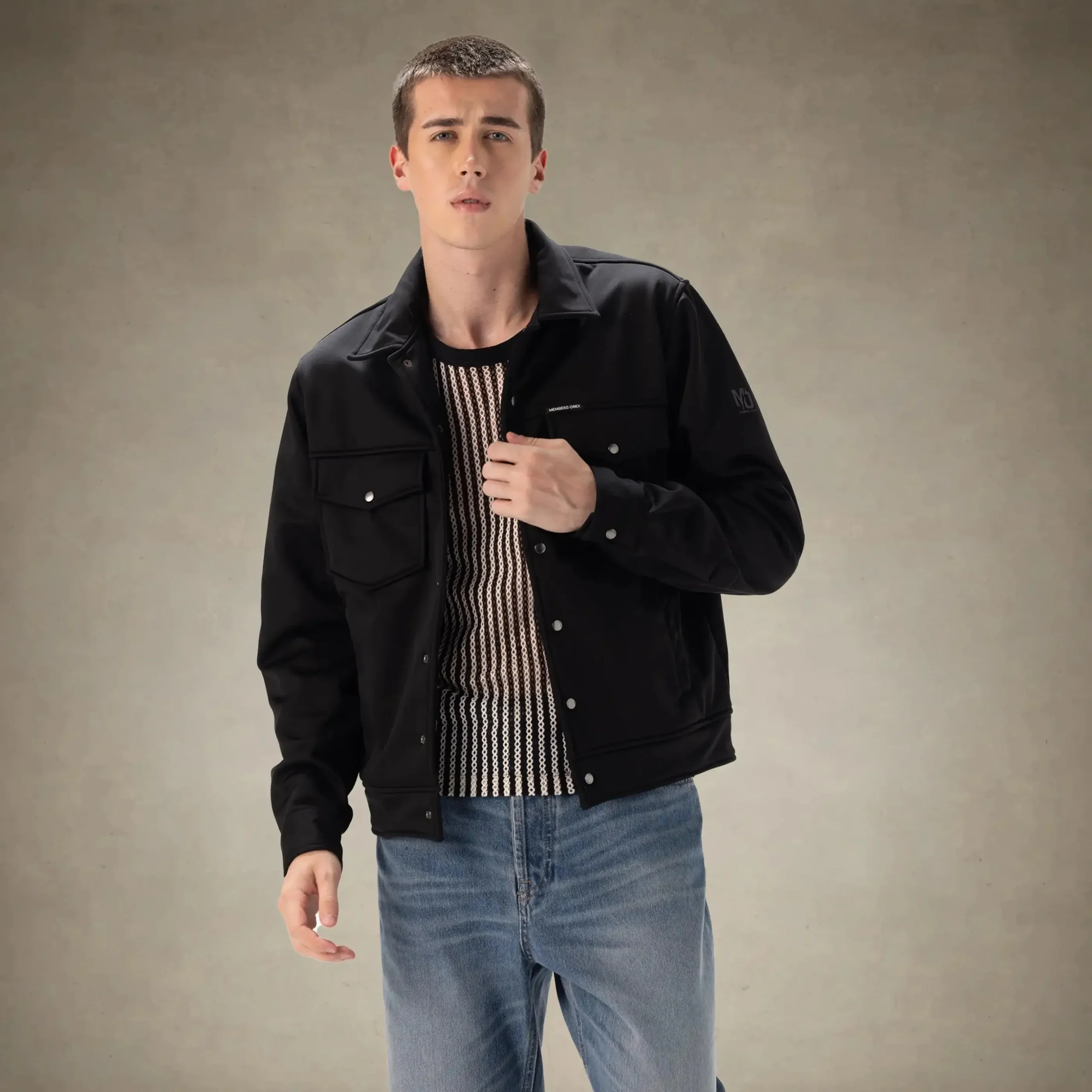 Men's Soft Shell Shirt Jacket