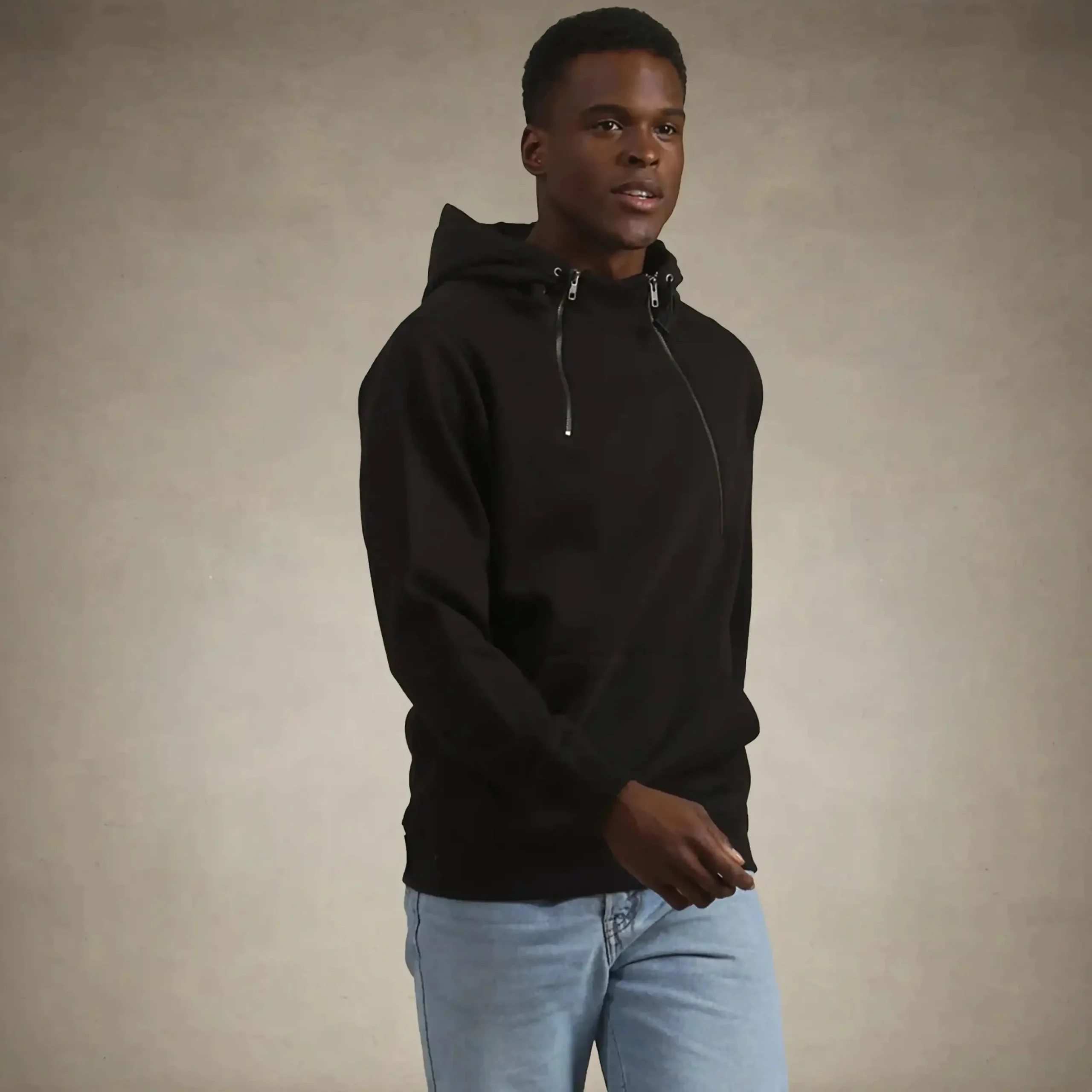 Men's Taylor Double Zipper Pullover Hoodie