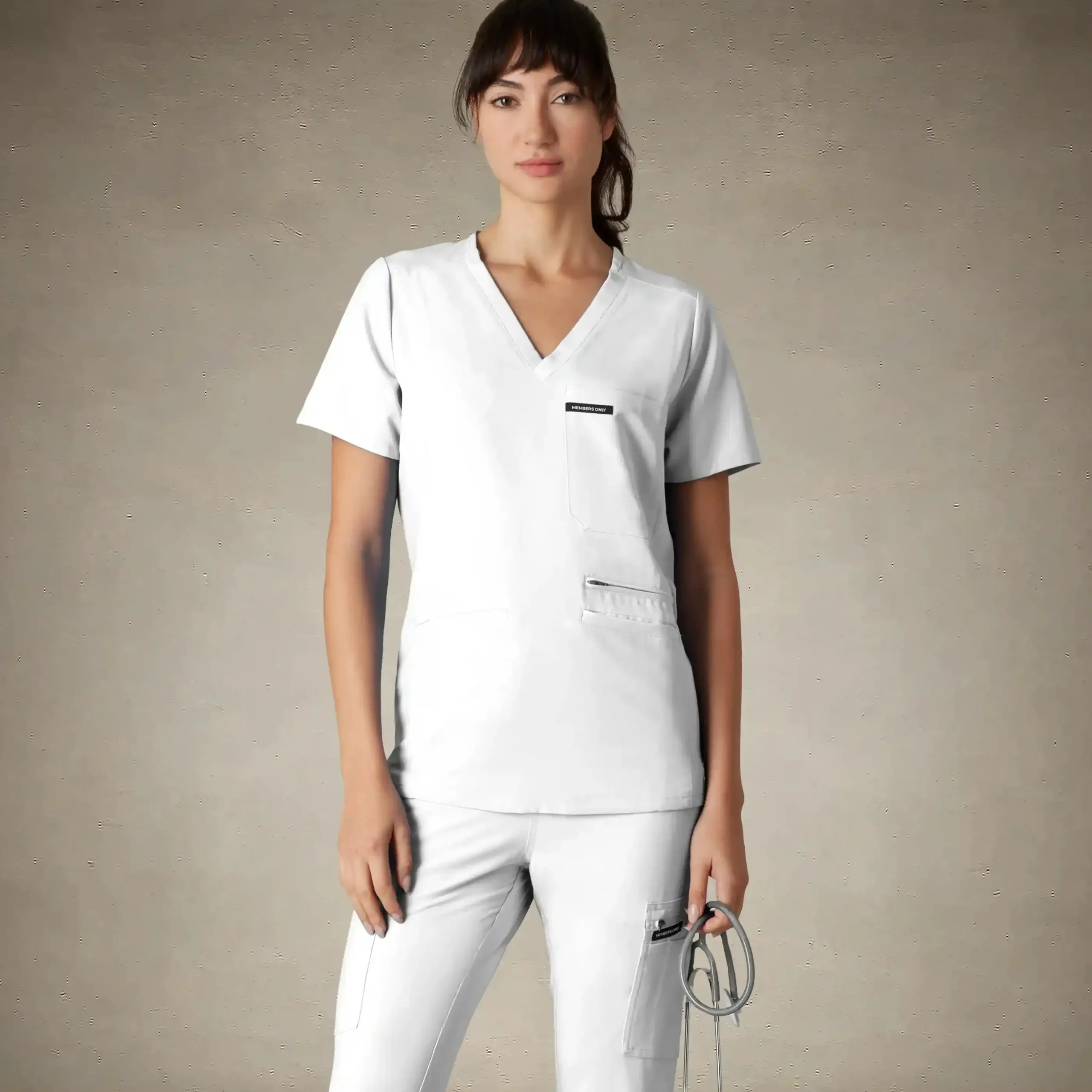Palermo 4-Pocket Scrub Top