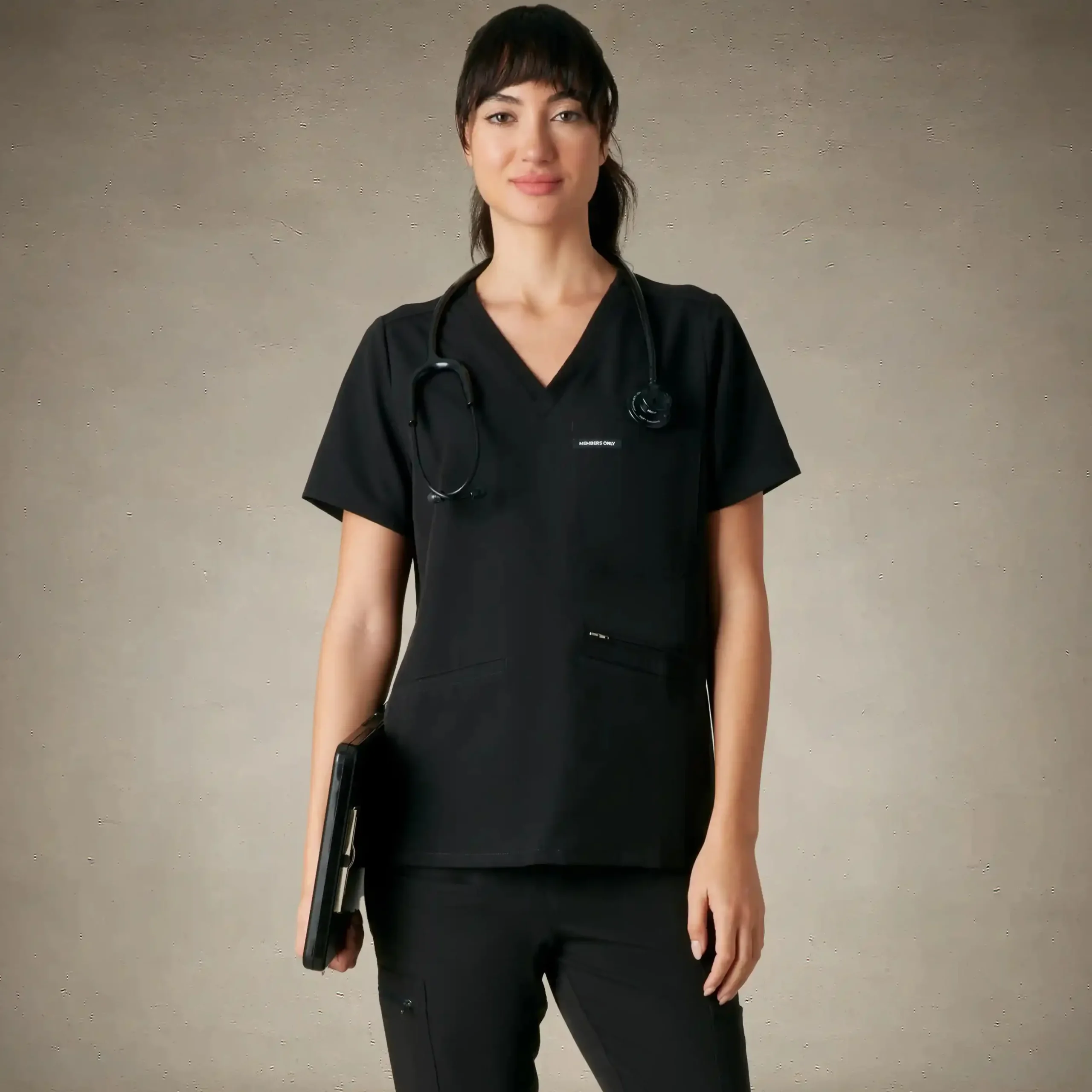 Palermo 4-Pocket Scrub Top