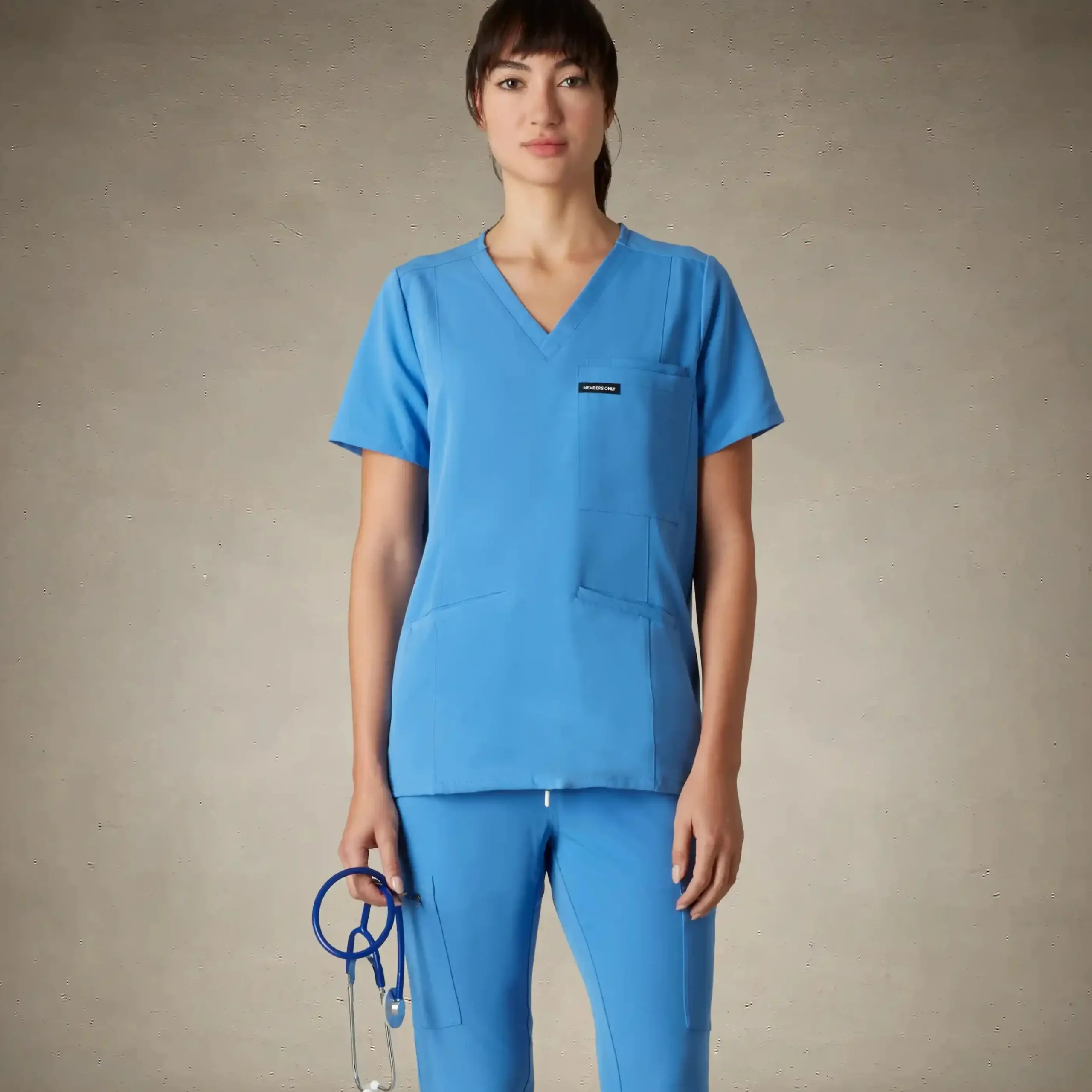 Siena 5-Pocket Scrub Top