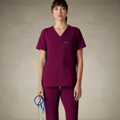 Siena 5-Pocket Scrub Top