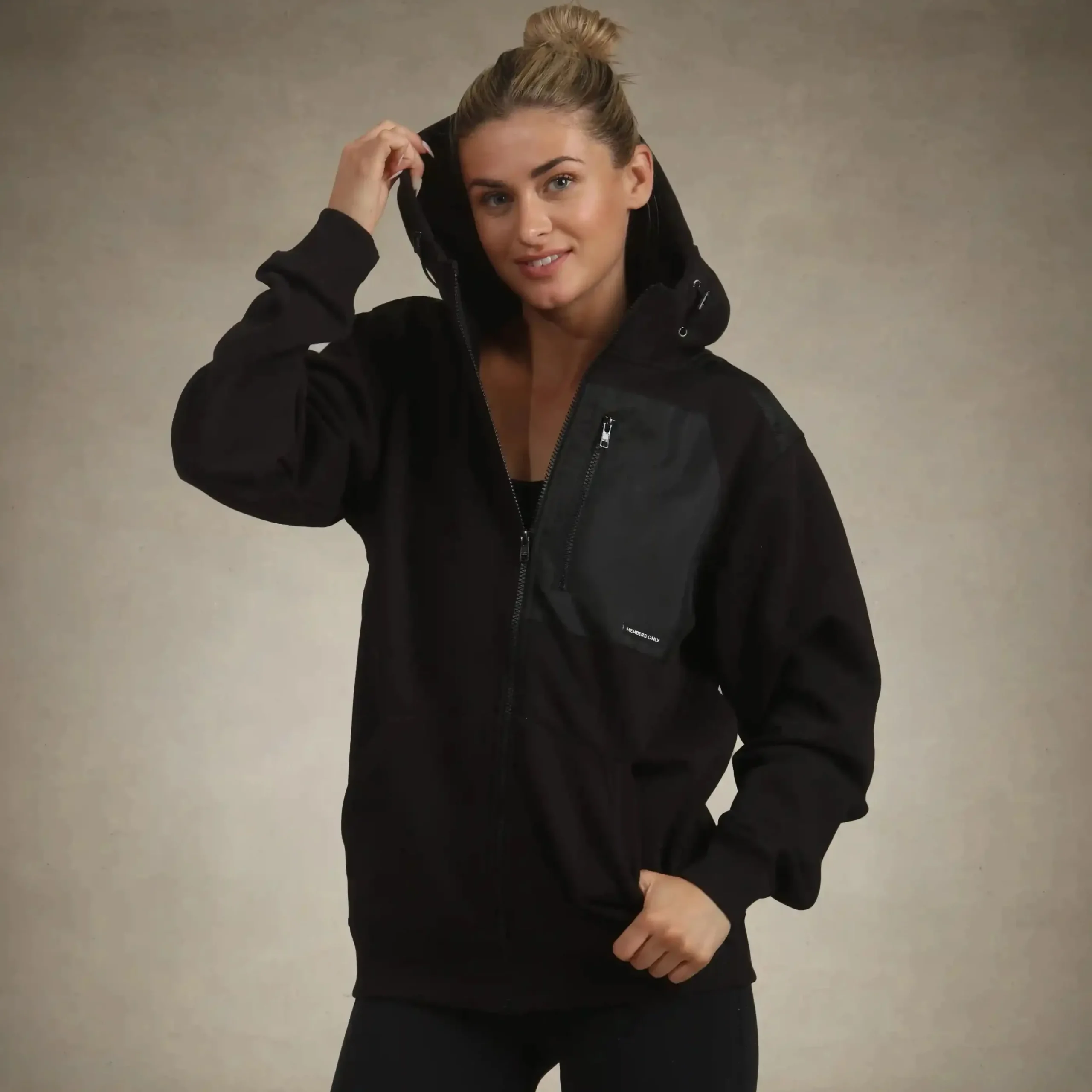 Women's Austin Zip-Up Oversized Hoodie