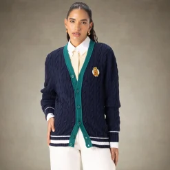 Women's Cable Knit Cardigan