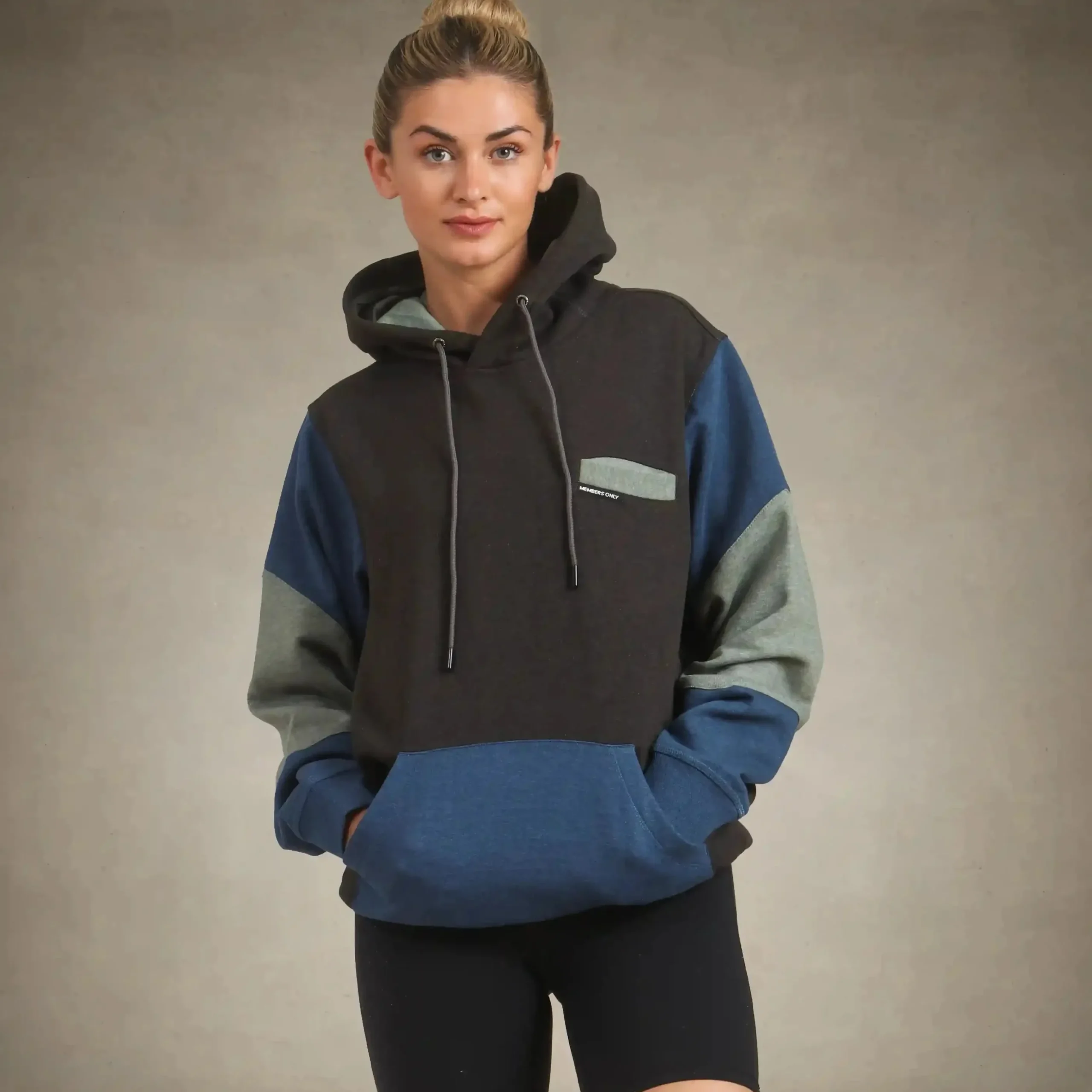 Women's Drew Colorblock Oversized Hooded Sweatshirt