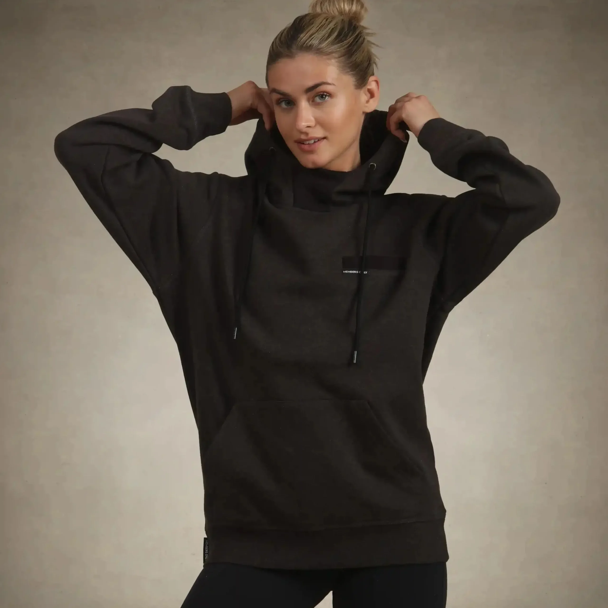 Women's Jayden Colorblock Oversized Hooded Sweatshirt