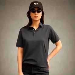Women's Oversized Polo Shirt